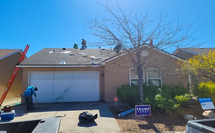 Homeonwer's insurance for roof damage
